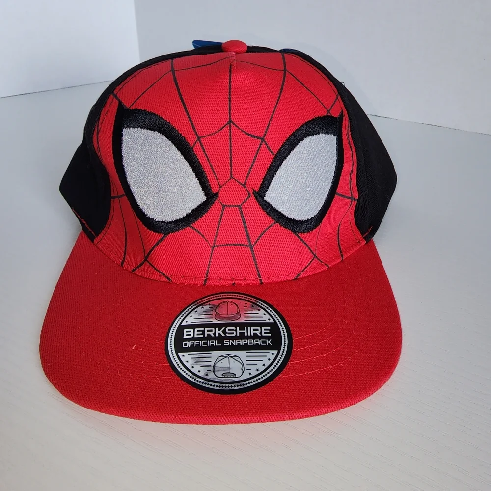 Marvel Spiderman baseball hat cap adjustable youth kids OSFM